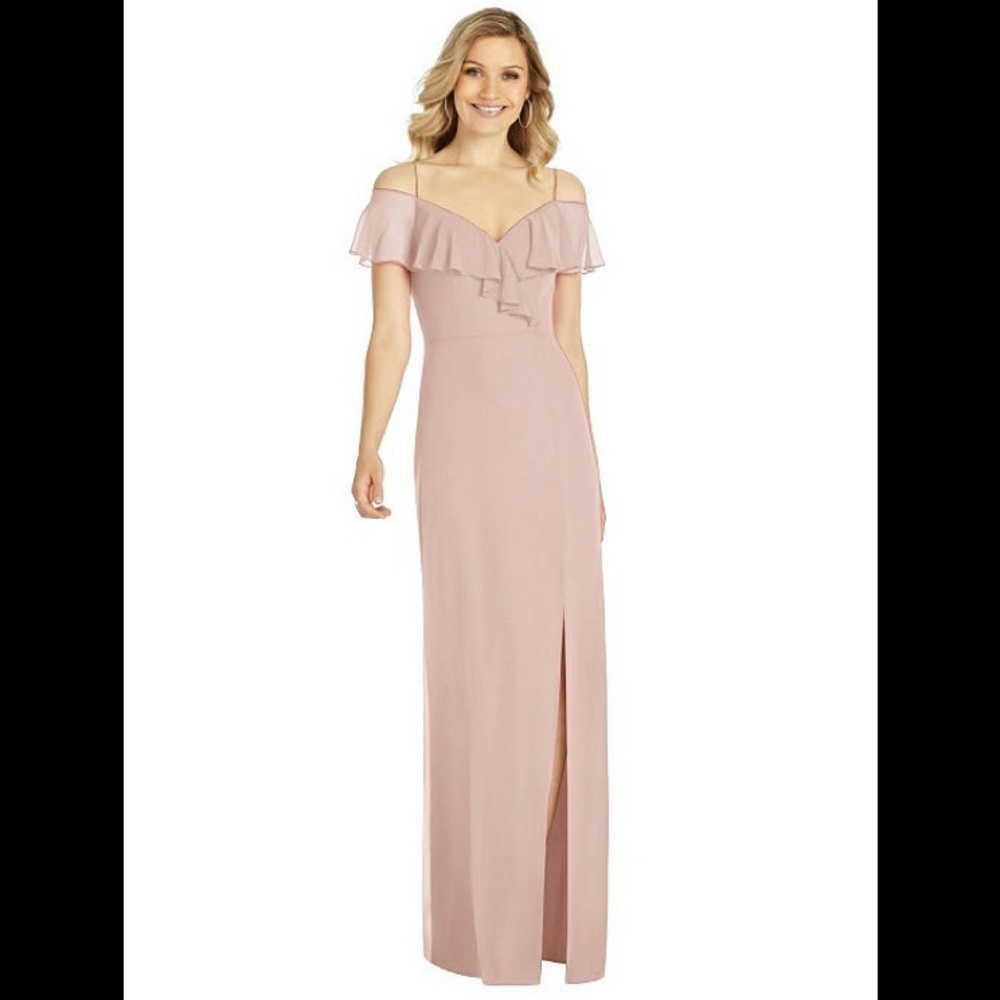 DESSY Style #6809. Toasted Sugar Sz.14